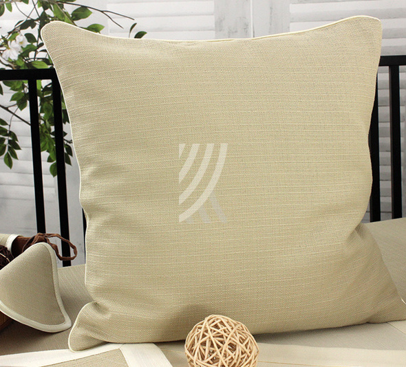 Poszewka 40x40 Kolekcja Len Natura WYP Krem