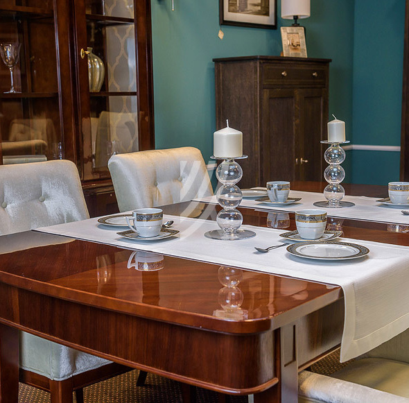 Nakładka 40x140 Len Elegance Krem MT