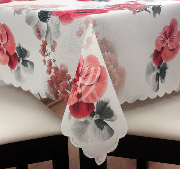 W_ Obrus Flowers W53, 70x70