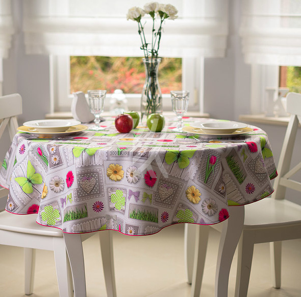 Obrus Patchwork W107 Wiosna Wypustka