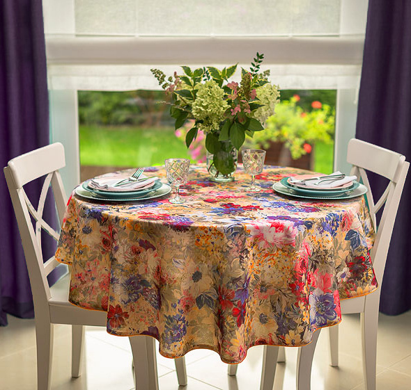 Obrus Flowers W141-B Wypustka 