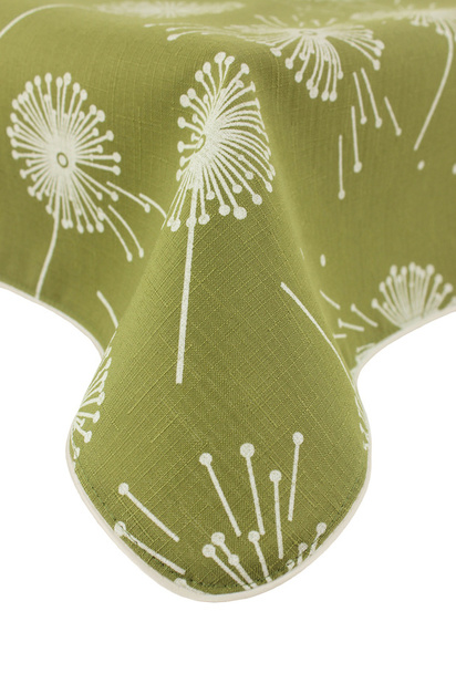 Obrus Dmuchawce Oliwka WYP Krem 006