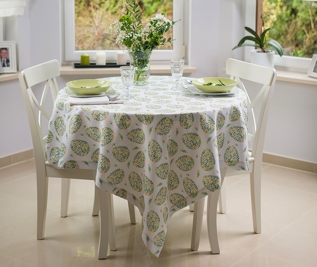 Obrus Wielkanocny Zielone Jaja MT 4/1