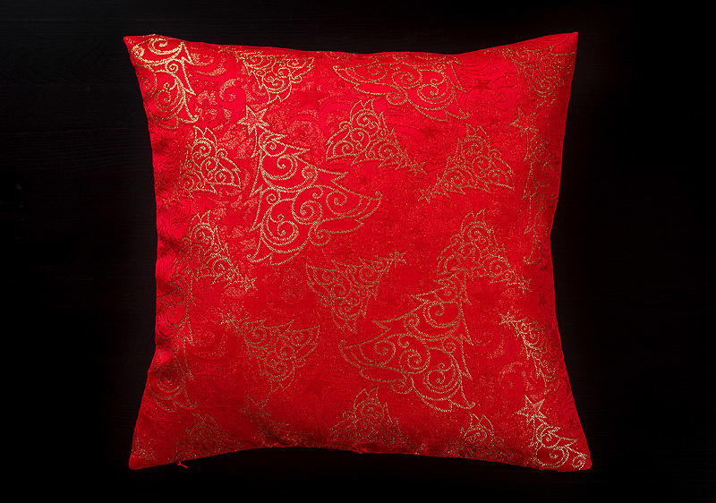 Poszewka 40x40 Christmas Tree RED 
