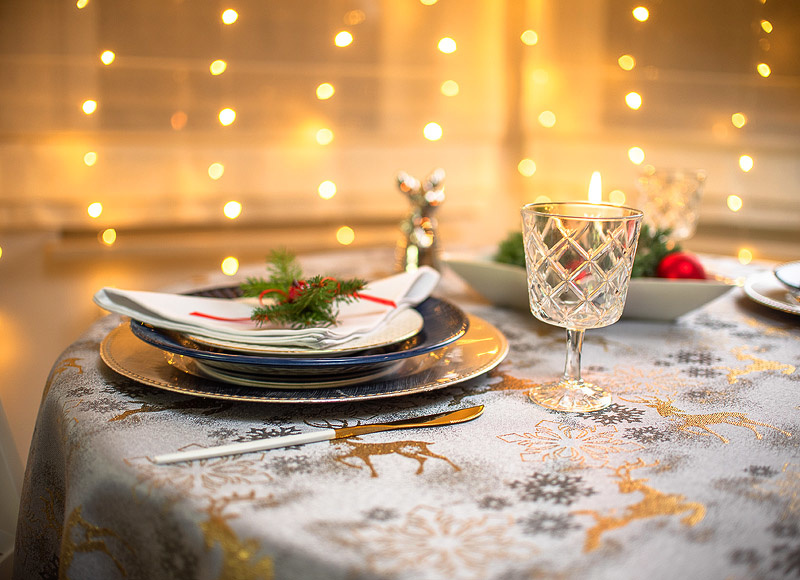 Obrus Świąteczny Frozen Christmas Renifer 