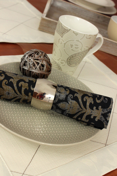 W_ZESTAW 2x Podkładka Kolekcja Len LEN/LUNA KR PIK BR