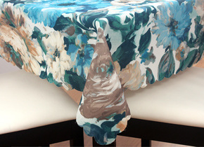 W_ Obrus Flowers W68, 70x70
