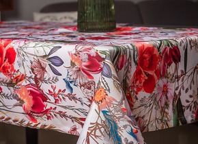 W_Obrus 80x80 Wiosenna Euforia Podszyty