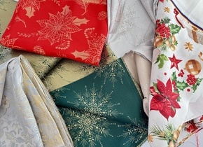 MIX KUPONÓW - tkaniny ŚWIĘTA BOŻE NARODZENIE, 1kg