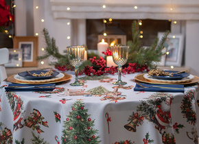 Obrus Zaczarowane Święta Podszyty