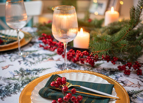 Obrus Świąteczna Podróż Mankiet