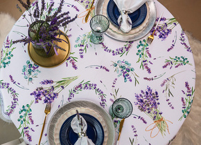 Obrus Lawenda Dreams Mankiet 4cm