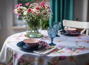 Obrus Wiosenna Harmonia Wypustka Zielona