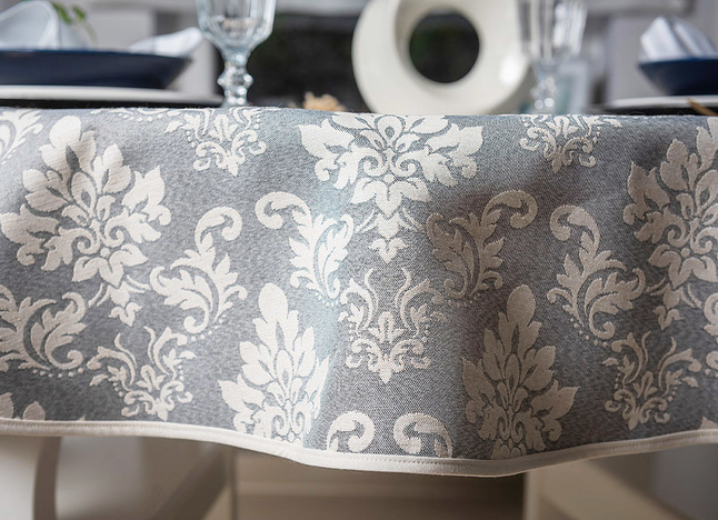 Obrus Royal Grey II Lamówka