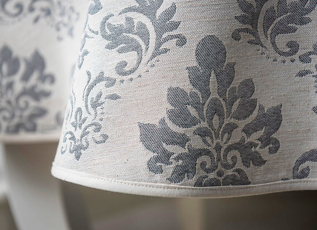 Obrus Royal Grey I Lamówka