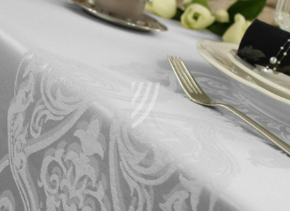 Obrus Blanca II Biały Mankiet 7/1