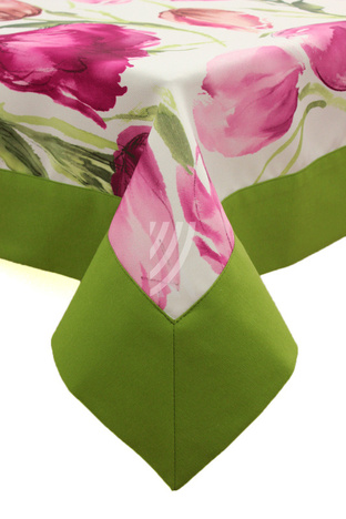 Obrus Tulipan zielony