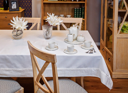 biały obrus biały obrus