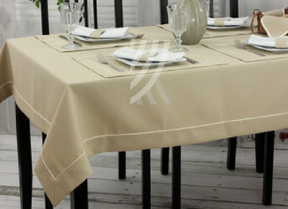 Obrus Len Natura Elegance MT 6/1Wypustka Krem