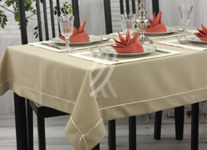 Obrus Len Natura Elegance MT 6/1 Sznurek Krem Obrus Len Natura Elegance MT 6/1 Sznurek Krem
