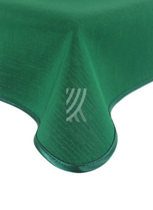 Obrus Len Ciemny Zielony LAM C.Zielona 072 Obrus Len Ciemny Zielony LAM C.Zielona 072