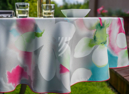 Obrus Flowers W44 Wypustka Różowa Obrus Flowers W44 Wypustka Różowa