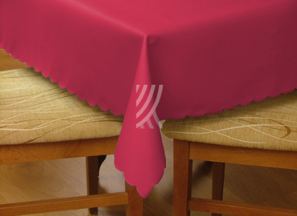 Obrus Gładki Bordo