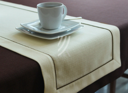 Nakładka 40x140 Len Elegance Krem MT Wypustka Brąz Nakładka 40x140 Len Elegance Krem MT Wypustka Brąz