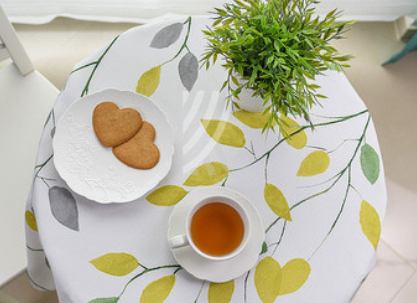 Obrus Flowers W78 Wypustka Zielona Obrus Flowers W78 Wypustka Zielona