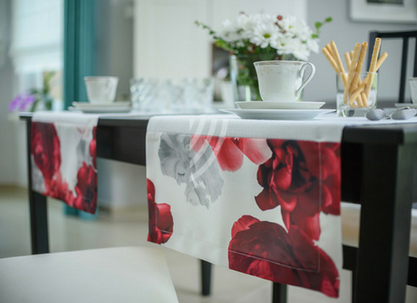 Nakładka 40x140 Len Listwa Flowers W54