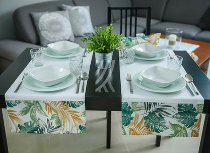 Nakładka 40x140 Len Listwa Flowers W61