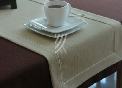 Nakładka 40x140 Len Elegance Natura MT Wypustka Krem