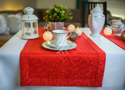 Nakładka 40x140 Lily Czerwona MT