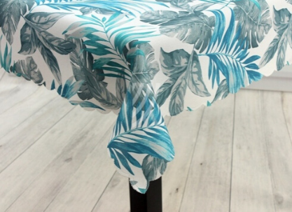 Obrus Flowers W81 blue