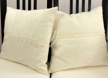 Poszewka 40x40 Kolekcja Len Kr/Kr Gip