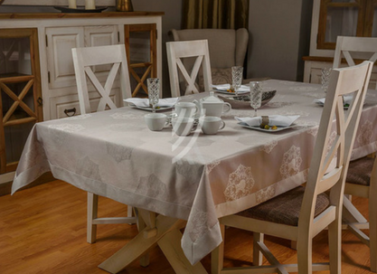 Obrus Rosita Beż Mankiet 6/1