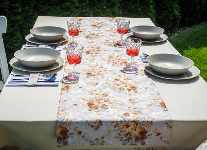 Nakładka 40x140 Flowers W10