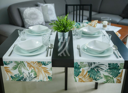 Nakładka 40x140 Len Listwa Flowers W61