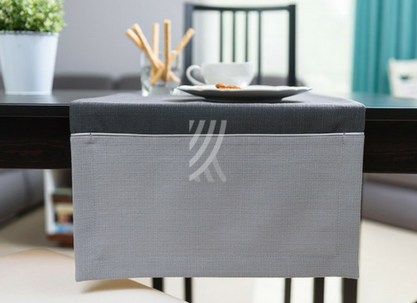 Nakładka 40x140 Len Grafit/Popiel Listwa