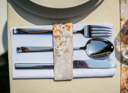 Pierścień na serwety bankietowe Flowers W10