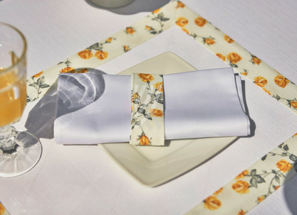 Pierścień na serwety bankietowe Roses W37