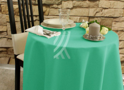 Obrus Gładki Mięta Podszyty Obrus Gładki Mięta Podszyty