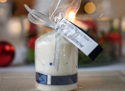 Świeczka dekoracyjna na święta