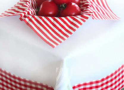 Obrus Italia Sweet Czerwony