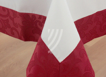 Obrus Bella Sweet Bordo