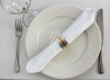 Obrączki na serwetki Decor - Kpl.4 szt Obrączki na serwetki Decor - Kpl.4 szt