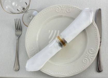Obrączki na serwetki Decor - Kpl.4 szt Obrączki na serwetki Decor - Kpl.4 szt