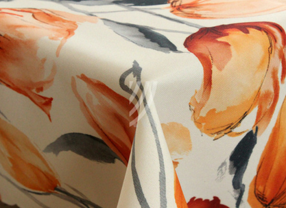 Obrus Tulipan Brąz W07