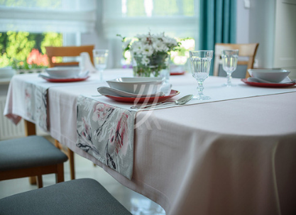 Nakładka 40x140 Len Listwa Flowers W64