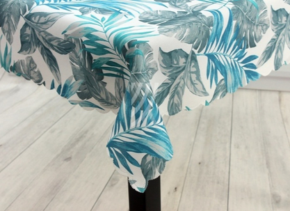Obrus Flowers W81 blue